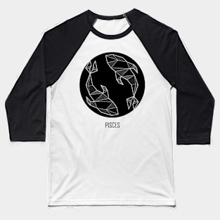 Pisces - Geometric Astrology Baseball T-Shirt